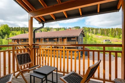 Balkong eller utsiktsbild