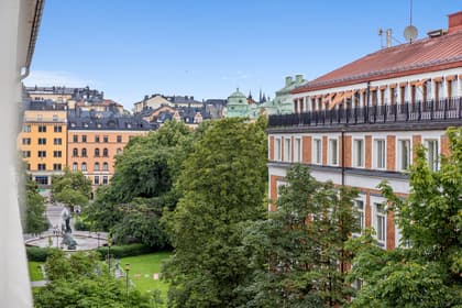 Balkong eller utsiktsbild