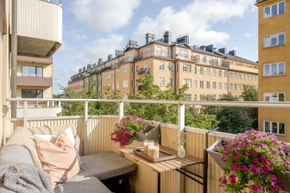 Balkong eller utsiktsbild