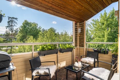 Balkong eller utsiktsbild