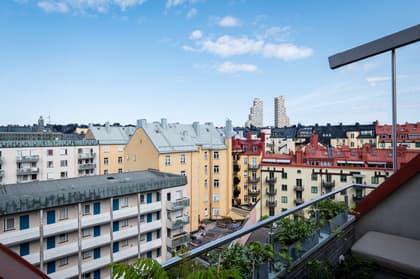 Balkong eller utsiktsbild