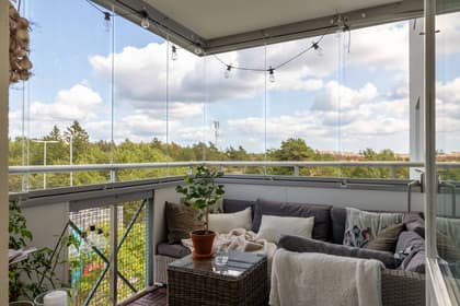 Balkong eller utsiktsbild