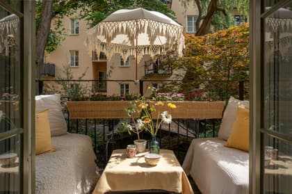 Balkong eller utsiktsbild