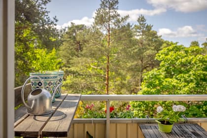 Balkong eller utsiktsbild