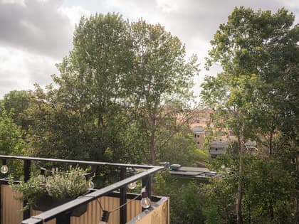 Balkong eller utsiktsbild