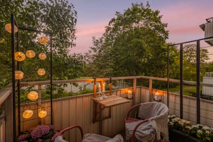 Balkong eller utsiktsbild