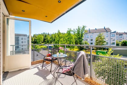 Balkong eller utsiktsbild