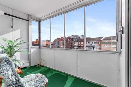 Balkong eller utsiktsbild