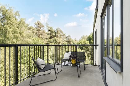 Balkong eller utsiktsbild