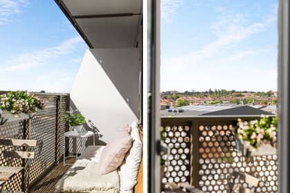 Balkong eller utsiktsbild