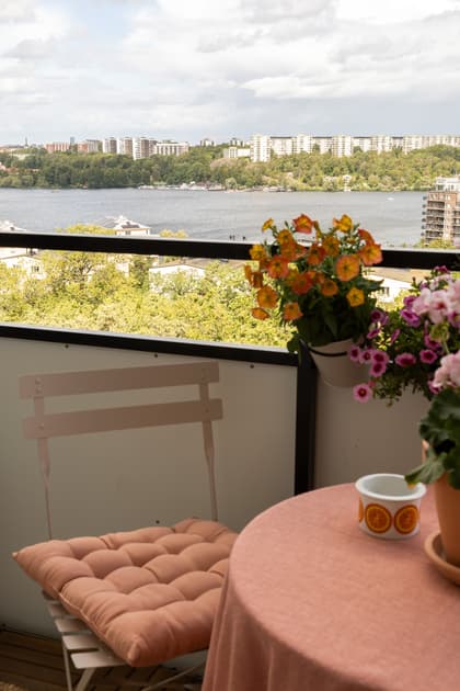 Balkong eller utsiktsbild