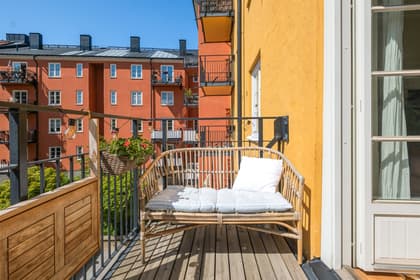 Balkong eller utsiktsbild