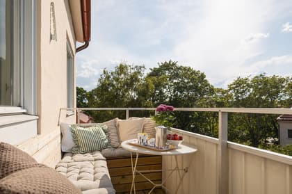 Balkong eller utsiktsbild