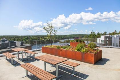 Balkong eller utsiktsbild