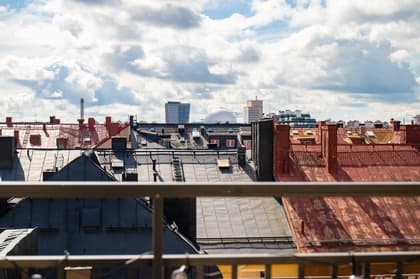 Balkong eller utsiktsbild