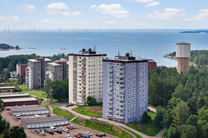 Balkong eller utsiktsbild