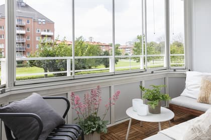 Balkong eller utsiktsbild