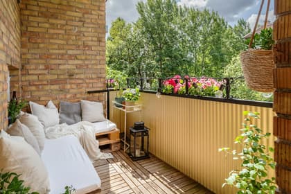 Balkong eller utsiktsbild