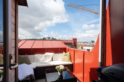 Balkong eller utsiktsbild