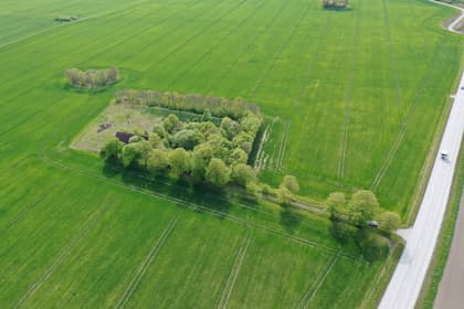 Illustrerad karta över fastigheten eller området