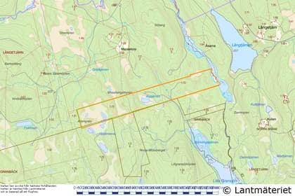 Illustrerad karta över fastigheten eller området