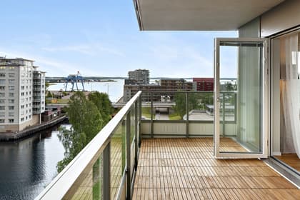 Balkong eller utsiktsbild