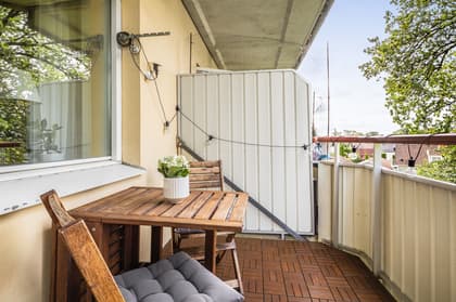 Balkong eller utsiktsbild