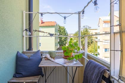 Balkong eller utsiktsbild