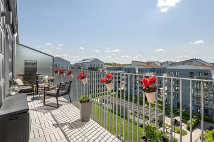 Balkong eller utsiktsbild