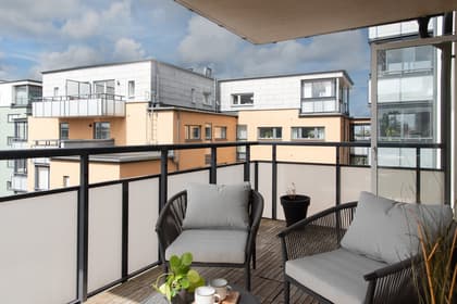 Balkong eller utsiktsbild