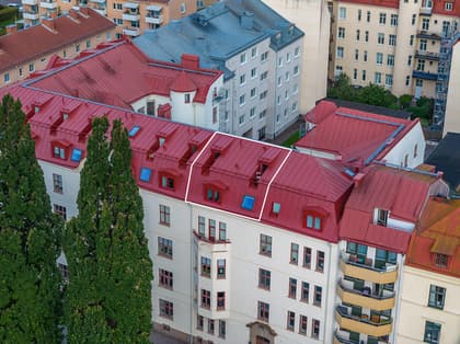 Illustrerad karta över fastigheten eller området