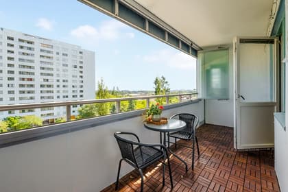 Balkong eller utsiktsbild