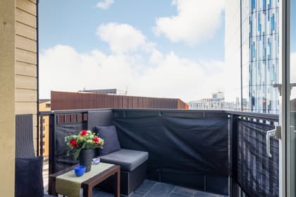 Balkong eller utsiktsbild