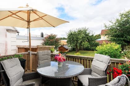 Balkong eller utsiktsbild