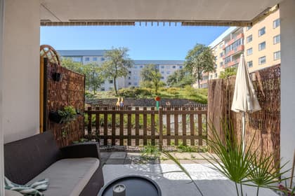 Balkong eller utsiktsbild