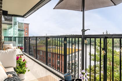 Balkong eller utsiktsbild