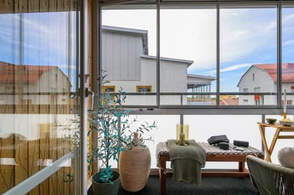 Balkong eller utsiktsbild