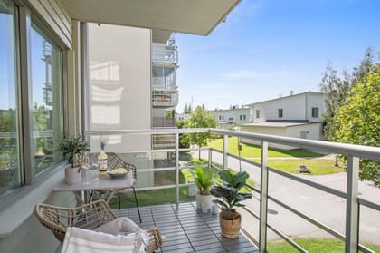 Balkong eller utsiktsbild