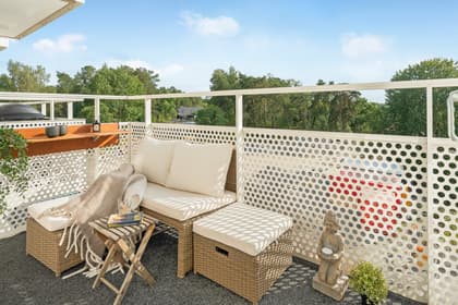 Balkong eller utsiktsbild