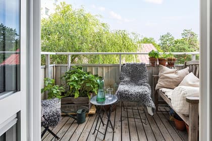 Balkong eller utsiktsbild