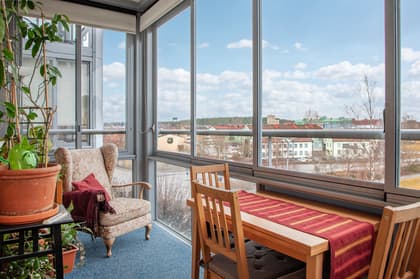 Balkong eller utsiktsbild