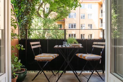 Balkong eller utsiktsbild