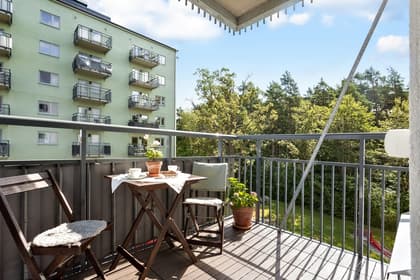 Balkong eller utsiktsbild