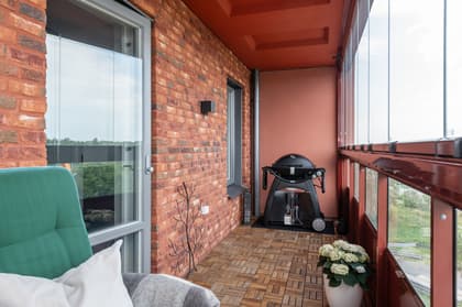 Balkong eller utsiktsbild