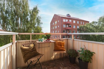 Balkong eller utsiktsbild