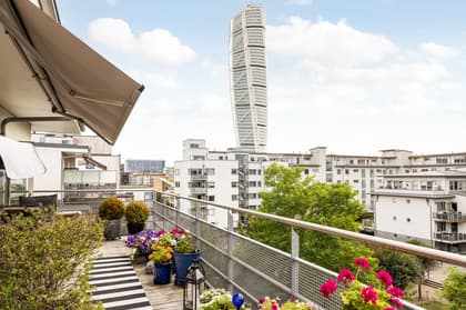 Balkong eller utsiktsbild