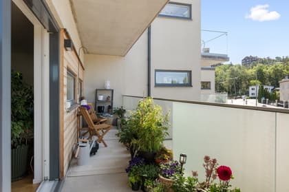 Balkong eller utsiktsbild