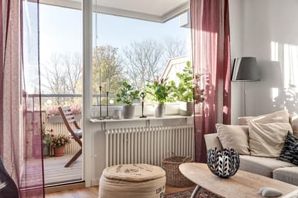 Balkong eller utsiktsbild