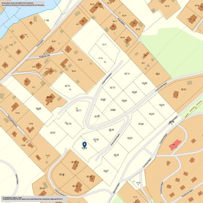 Illustrerad karta över fastigheten eller området