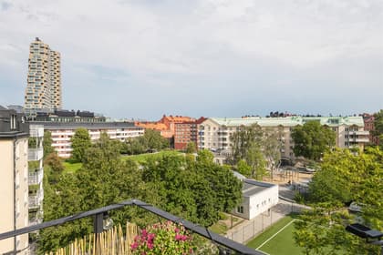 Balkong eller utsiktsbild